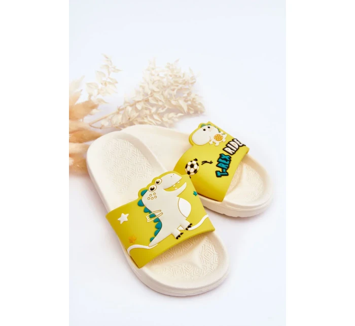 Dětský Dinosaurus T-Rex Slides Béžove Bernis