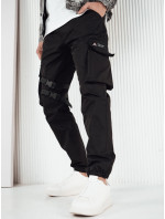 Pánské černé cargo kalhoty Dstreet UX4205