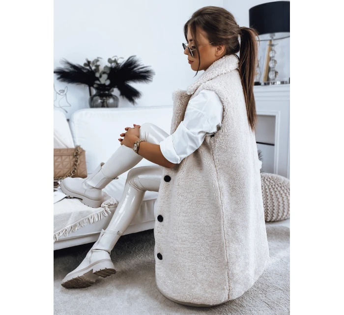 Dámská béžová vesta BALLA FashionStreet TY3200