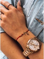 Náramek HEARTBEAT červený FashionStreet LY0079