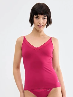 Top GO Blush Spaghetti Top - Berry - SLOGGI