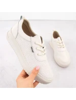 Černé dámské kožené tenisky na podpatku Sergio model 21904571 - LEONE Černé dámské kožené tenisky na podpatku Sergio model 21904571 - LEONE