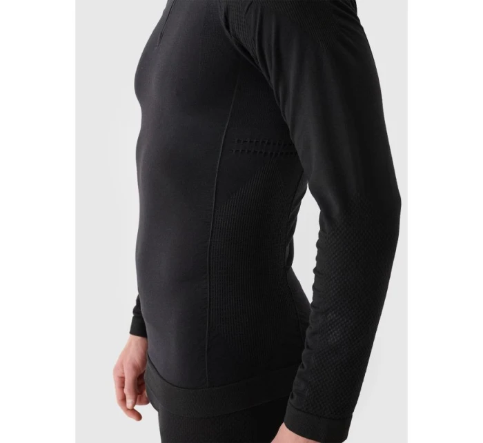 Pánské bezešvé termoprádlo z merino vlny (top) 4F 4FWAW24USEAM197-20S Pánské bezešvé termoprádlo z merino vlny (top) 4F 4FWAW24USEAM197-20S