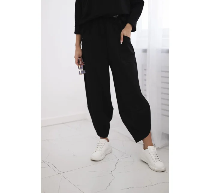 Souprava Punto Milano Winter tepláky + kalhot černý Souprava Punto Milano Winter tepláky + kalhot černý