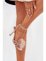 Dámské Sandály Na S Béžové model 21687027 - Boto Dámské Sandály Na S Béžové model 21687027 - Boto