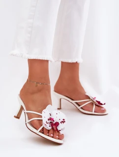 Dámské Pantofle Na S  Bílé model 21687223 - Boto