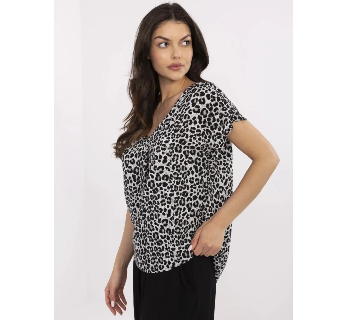 Halenka model 21057771 šedá černá - FPrice Halenka model 21057771 šedá černá - FPrice