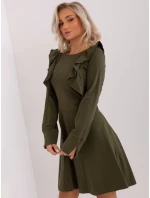 EM SK HW 20 395 šaty.34P khaki EM SK HW 20 395 šaty.34P khaki