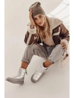Women's Snow Boots Big Star II274118 Silver Women's Snow Boots Big Star II274118 Silver