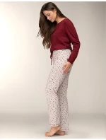 Winter Bloom pyžamo délka/r SXL model 21750833 - Mademoiselle Sommeil Winter Bloom pyžamo délka/r SXL model 21750833 - Mademoiselle Sommeil