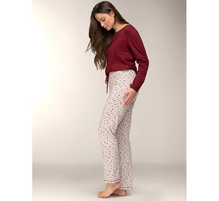 Winter Bloom pyžamo délka/r SXL model 21750833 - Mademoiselle Sommeil Winter Bloom pyžamo délka/r SXL model 21750833 - Mademoiselle Sommeil