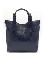 Luxusní tmavě modrá dámská kabelka BX5KM - Ines Delaure