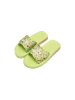 Kubota klopy na suchý zip vícebarevné květinově zelené K25SS-100-001-18-1