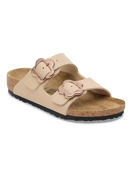 Žabky Birkenstock ARIZONA FLOWER BUCKLE KIDS 1030439 SANDCASTLE (standardní šířka) Žabky Birkenstock ARIZONA FLOWER BUCKLE KIDS 1030439 SANDCASTLE (standardní šířka)