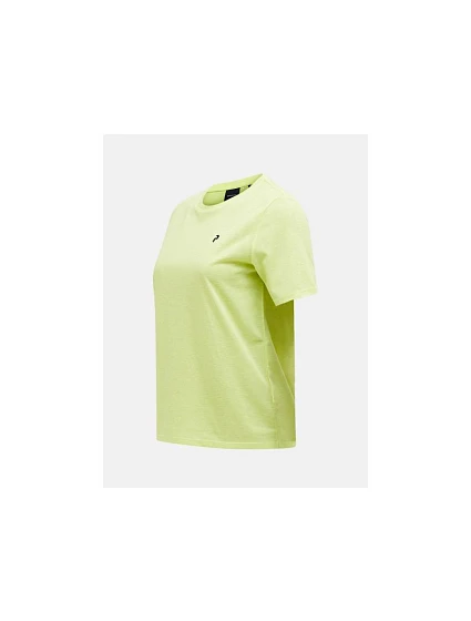 Tričko PEAK PERFORMANCE Explore Graphic Tee Women, žluté Tričko PEAK PERFORMANCE Explore Graphic Tee Women, žluté