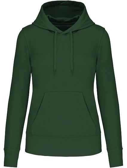 Kariban K 4028 Dámská eco-friendly mikina s kapucí 20.4028 forest green Kariban K 4028 Dámská eco-friendly mikina s kapucí 20.4028 forest green