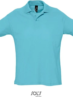 SOL'S Summer II Piqué polo 25.1342 atoll blue