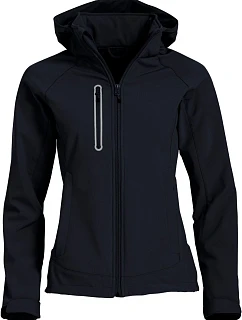 Clique Milford Jacket Women Dámská 3-vrstvá softshellová bunda 67.0928 black