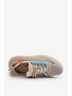 Pánské sportovní boty HI-POLY SYSTEM Big Star NN174452 Beige Pánské sportovní boty HI-POLY SYSTEM Big Star NN174452 Beige