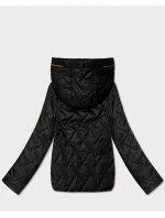 pikowana kurtka damska Goodlookin czarna model 22004206 - S'WEST pikowana kurtka damska Goodlookin czarna model 22004206 - S'WEST