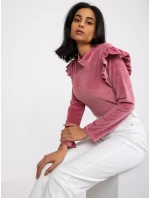 Halenka DHJ BZ 6533B.85 tmavě růžová