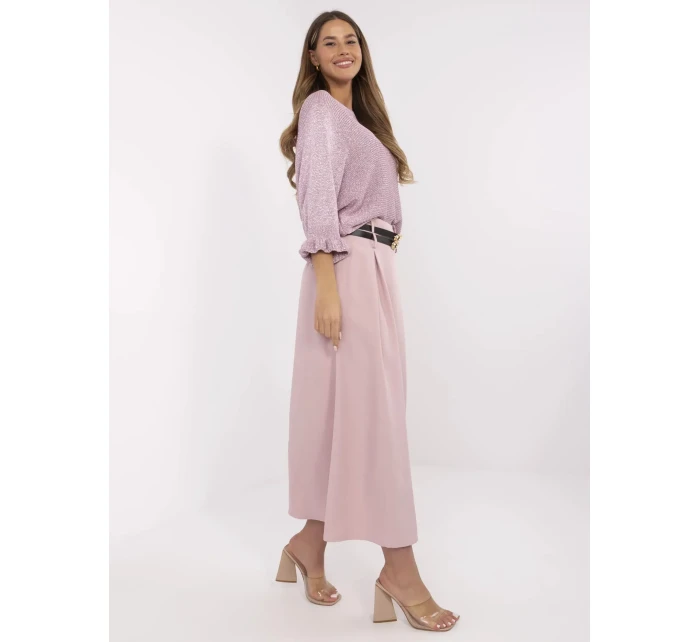 Sukně MI SD model 20975984 světle růžová - FPrice Sukně MI SD model 20975984 světle růžová - FPrice