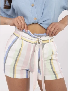 Šortky RO SN 2514.34P bílá a modrá