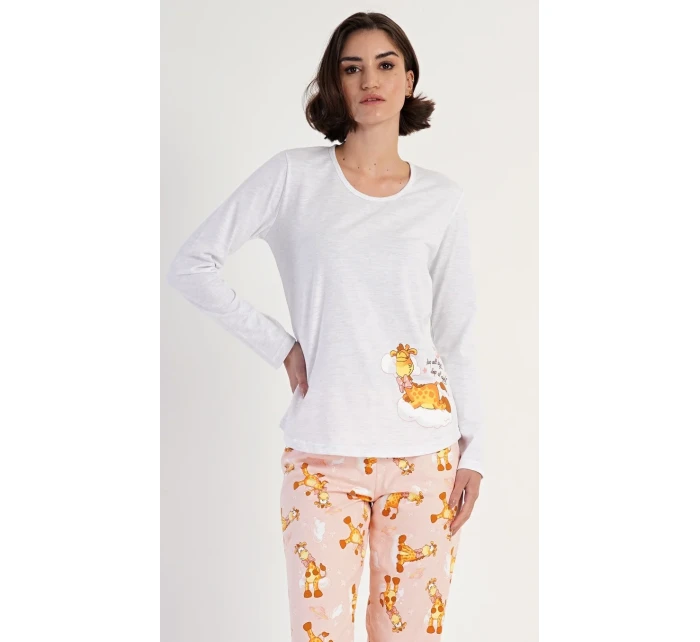 Dámské pyžamo dlouhé model 20208109 - Vienetta Secret