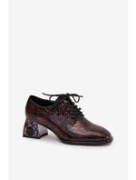 Polobotky na podpatku model 218695 Step in style Polobotky na podpatku model 218695 Step in style