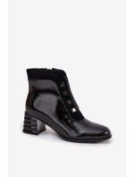 Boty na podpatku  model 219244 Step in style
