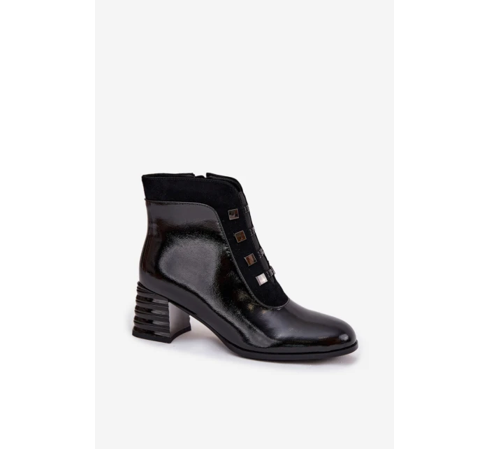 Boty na podpatku  model 219244 Step in style