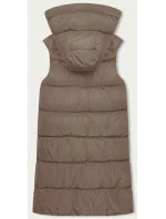 dlouhá dámská oboustranná vesta model 19422343 - S'WEST