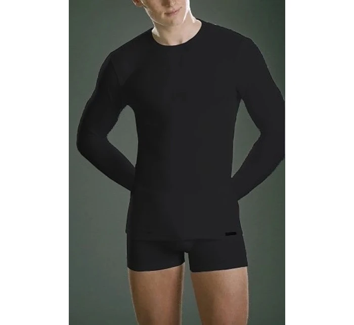 Pánské tričko 214 Authentic black - CORNETTE Pánské tričko 214 Authentic black - CORNETTE