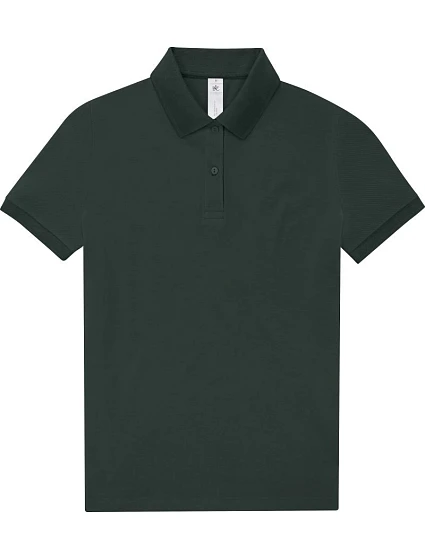 B&C My Polo 210 /women Dámské piqué polo z těžké bavlny 01.W463 dark forest B&C My Polo 210 /women Dámské piqué polo z těžké bavlny 01.W463 dark forest