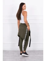 s nápisem khaki model 18743250 - K-Fashion