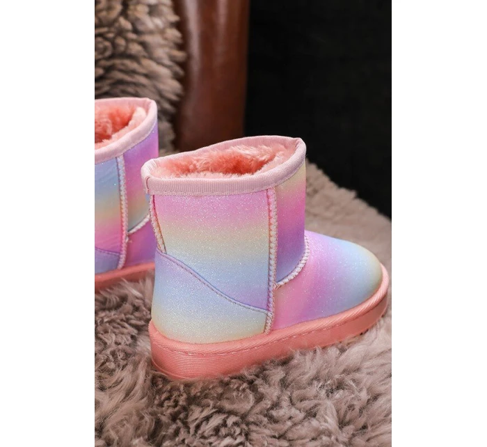 Dětské zateplené boty Multikolor model 21636486 - Boto Dětské zateplené boty Multikolor model 21636486 - Boto