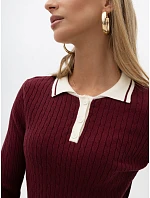 Sweter IR SW model 22544390 bordowy - FPrice