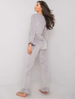 Pyžamo RV PI 7394.23X šedá