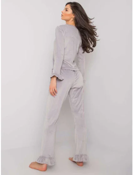 Pyžamo RV PI 7394.23X šedá