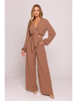 Krátký top s vázáním model 21136149 - Moe