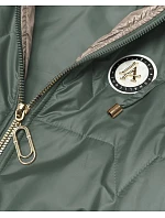 Tenký rukáv s kontrastním lemováním Goodlookin khaki (B8583-11) Tenký rukáv s kontrastním lemováním Goodlookin khaki (B8583-11)