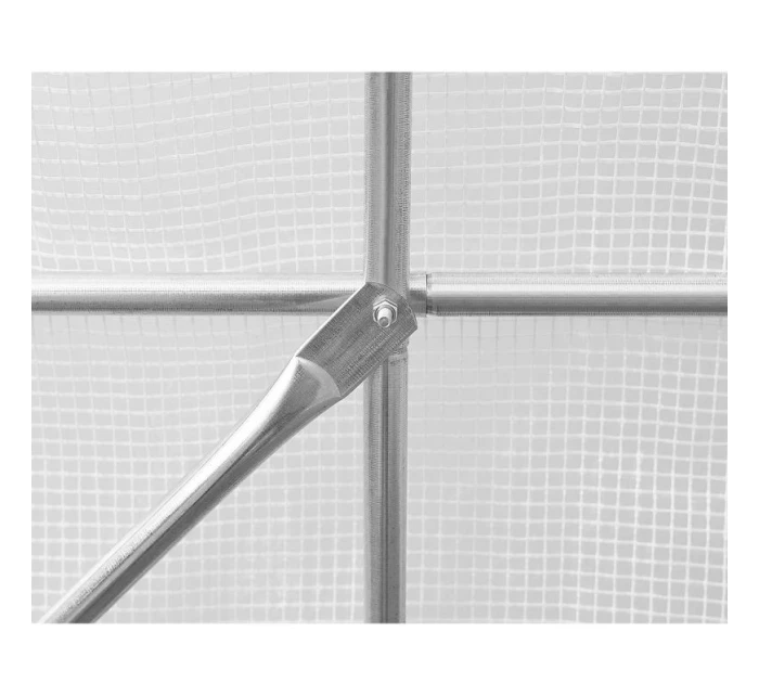 Krycí plachta pro zahradní tunel 200x300x200 cm BÍLÁ Krycí plachta pro zahradní tunel 200x300x200 cm BÍLÁ