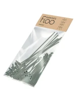 PODPĚRY PRO ROSTLINY PODPĚRY PRO KVĚTINY 29x29x120 CM FOREST GREEN dětské