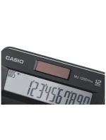 KANCELÁŘSKÁ KALKULAČKA CASIO MJ-120D PLUS ČERNÁ, 12MÍSTNÝ DISPLEJ