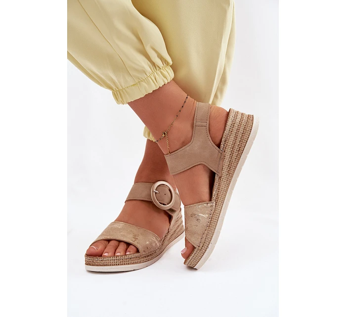 Dámské sandály Inblu RV000013 světle hnědé