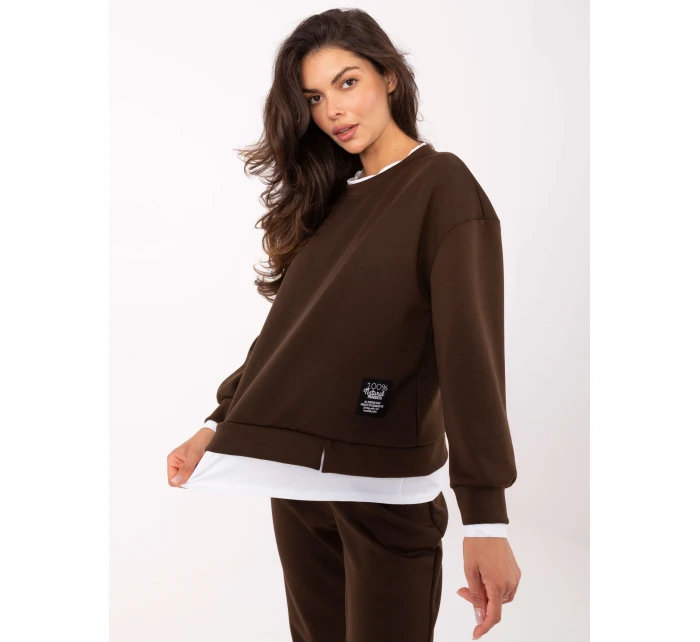 Komplet IT KMPL model 21302445 ciemny brązowy - FPrice Komplet IT KMPL model 21302445 ciemny brązowy - FPrice