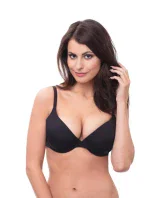 Dámská hladká podprsenka 9443 T-SHIRT PLAIN BRA  černá - WONDERBRA