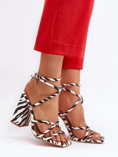 Sandály na podpatku  model 193939 Step in style