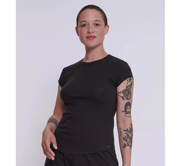 sloggi GO Ribbed T-Shirt - BLACK - SLOGGI BLACK - SLOGGI sloggi GO Ribbed T-Shirt - BLACK - SLOGGI BLACK - SLOGGI