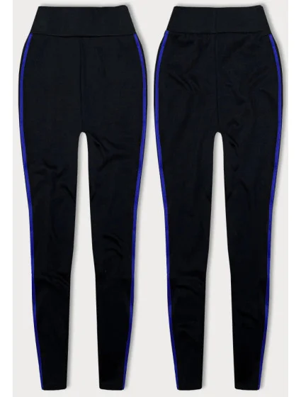 modré sportovní legíny s lampasy model 18437832 - J.STYLE